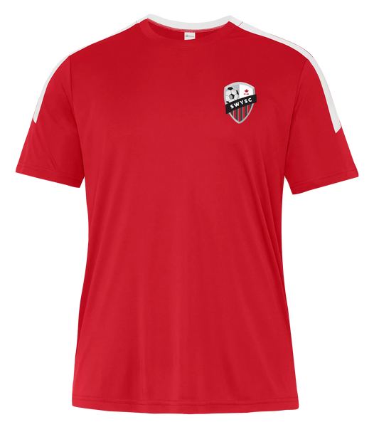 SWYSC Youth Pro-Club T-Shirt with Printed Logo