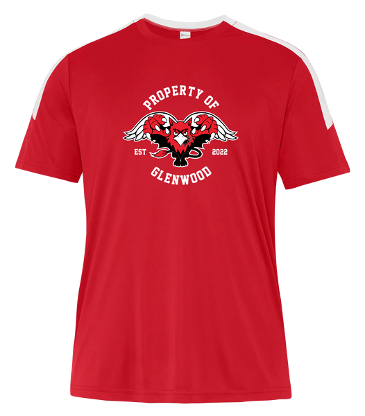 Glenwood Adult Pro-Club T-Shirt with Printed Logo