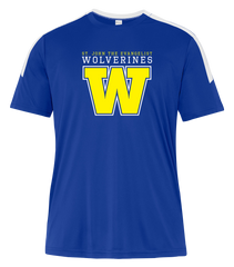 St. John the Evangelist Wolverines Youth Pro-Club T-Shirt with Printed Logo
