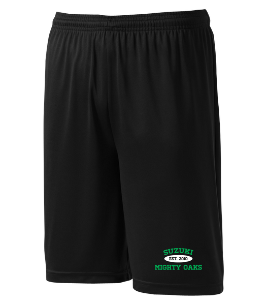 YOUTH Suzuki Practice Shorts with Printed Logo