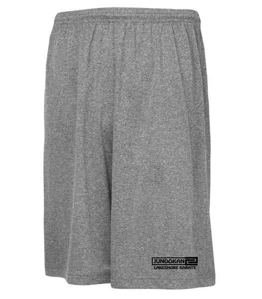 Lakeshore Karate Adult Practice Shorts with Printed Logo