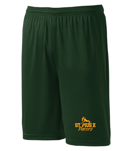 Pacers Adult Practice Shorts with Printed Logo