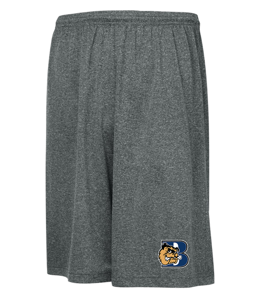 General Brock Adult Practice Shorts with Printed Logo