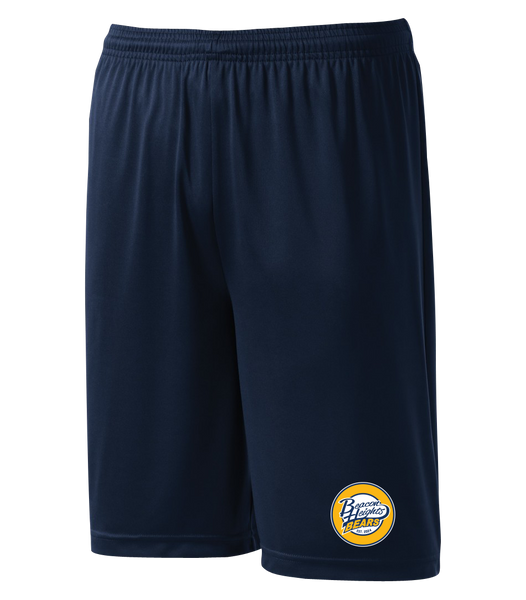 Beacon Heights Adult Practice Shorts with Printed Logo