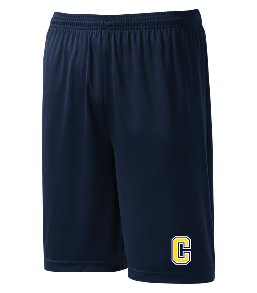 Central Baseball Youth Practice Shorts with Printed Logo