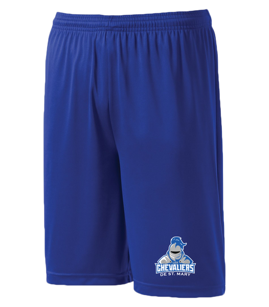 Les Chevaliers De St. Mary Youth Practice Shorts with Printed Logo