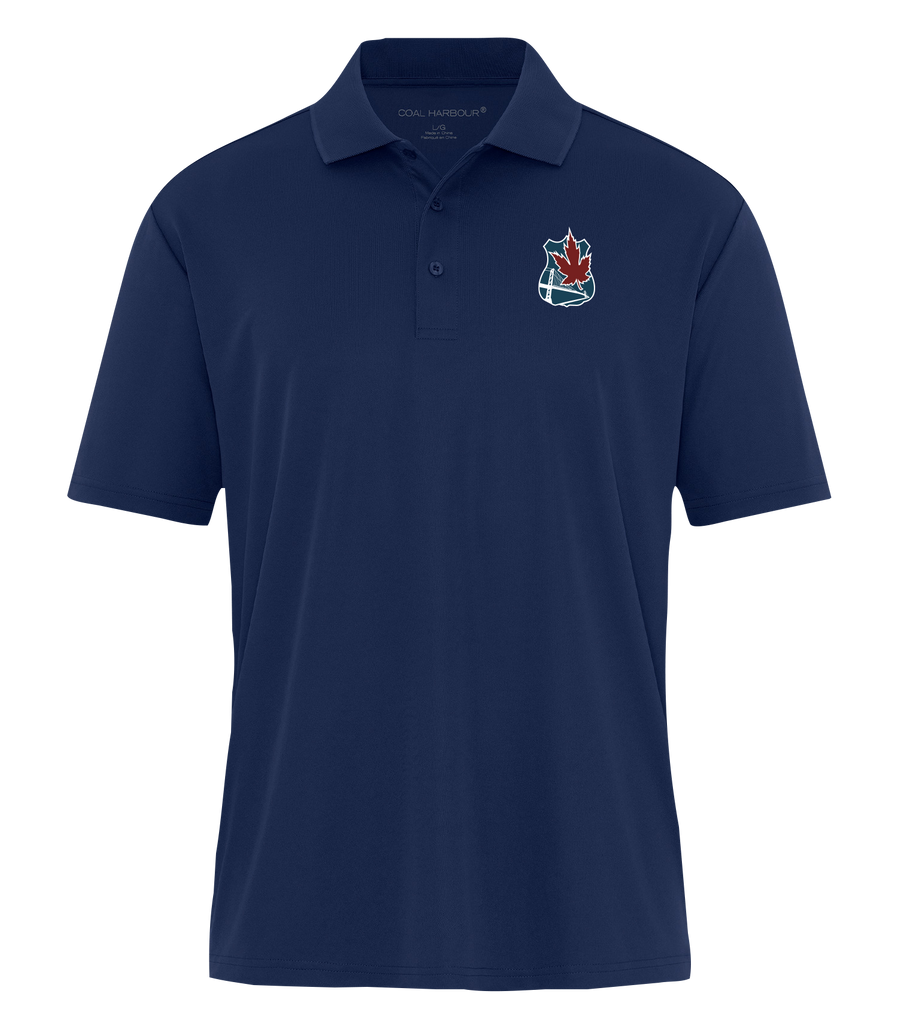 Windsor Police Association Adult Snag Resistant Polo with Embroidered Crest Logo