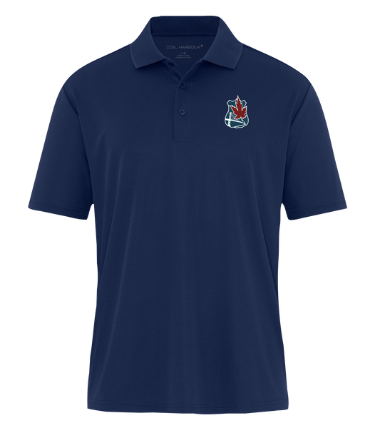 Windsor Police Association Adult Snag Resistant Polo with Embroidered Crest Logo