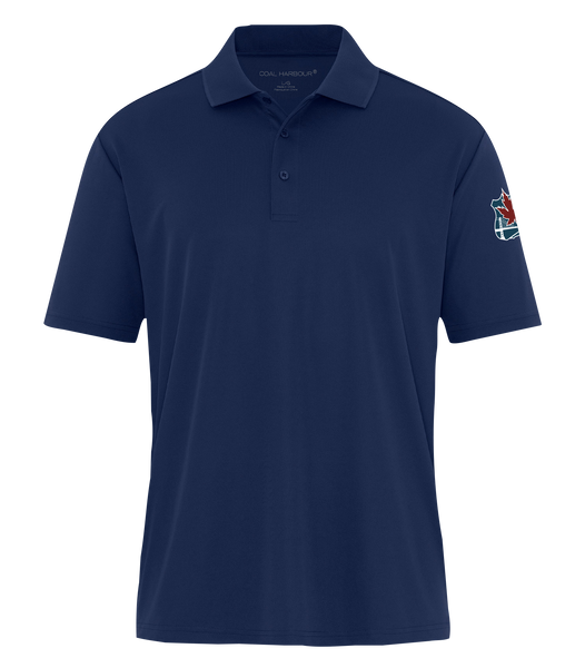 Windsor Police Association Adult Snag Resistant Polo with Embroidered Crest Logo on Sleeve