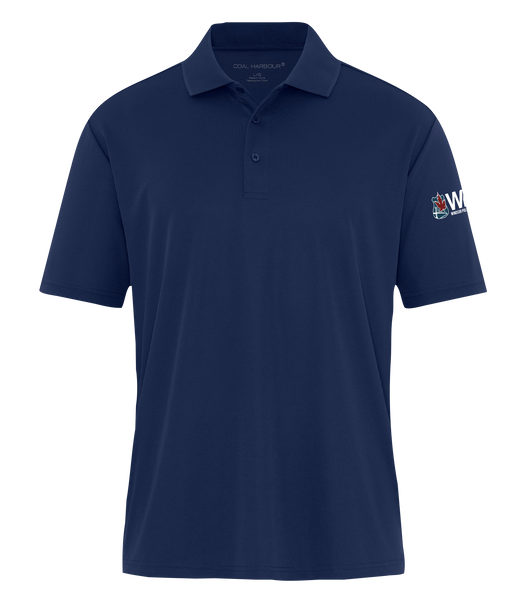Windsor Police Association Adult Snag Resistant Polo with Embroidered Logo on Sleeve