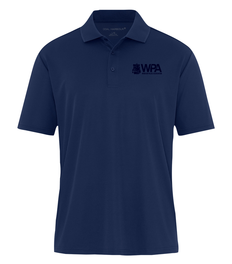Windsor Police Association Adult Snag Resistant Polo with Embroidered Tone-on-Tone Logo