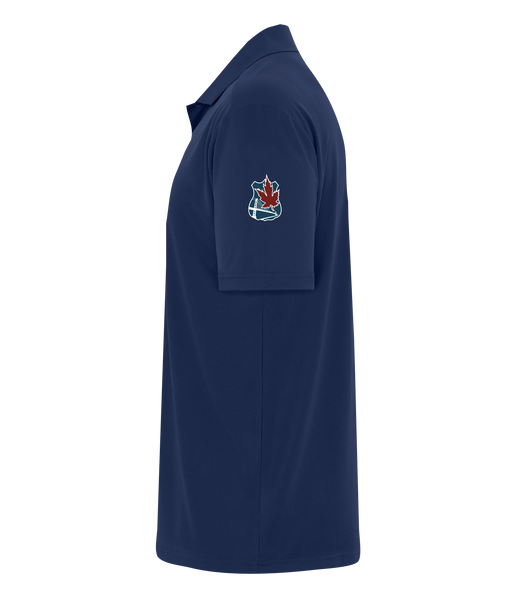 Windsor Police Association Adult Snag Resistant Polo with Embroidered Crest Logo on Sleeve
