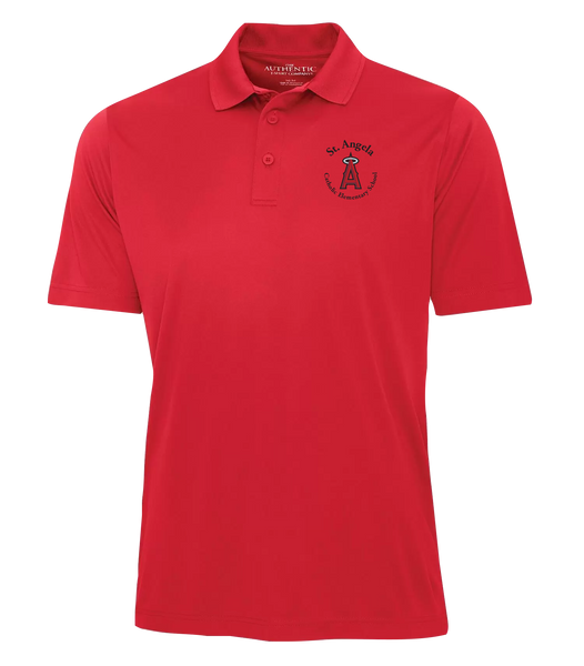 St. Angela Adult Sport Shirt with Embroidered Logo