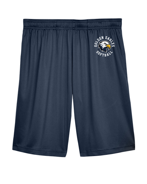 Chatham Golden Eagles Adult Performance Short with Printed Logo