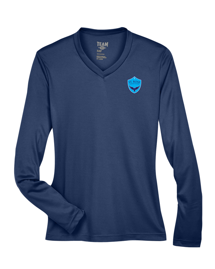 St. Rose Staff Ladies Performance Long-Sleeve T-Shirt