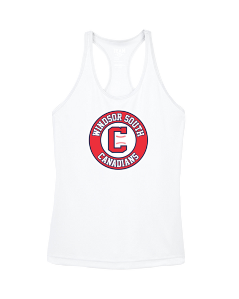 Windsor South Canadians Ladies Dri-Fit Racerback Tank Top