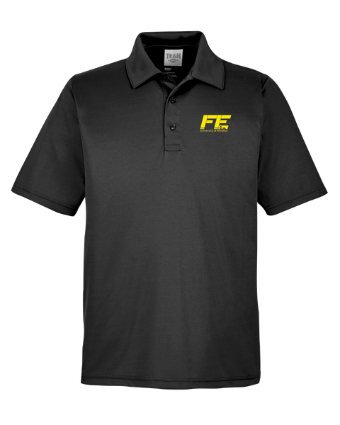 Formula Electric Team Adult Performance Polo Embroidered Logo