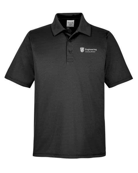 U of W Engineering Mens'  Zone Performance Polo Embroidered Logo