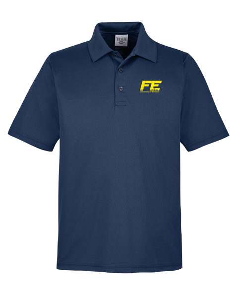 Formula Electric Team Adult Performance Polo Embroidered Logo