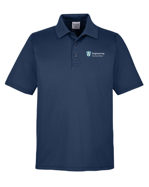 U of W Engineering Mens' Ladies' Zone Performance Polo Embroidered Logo