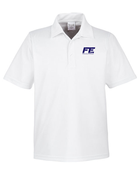 Formula Electric Team Adult Performance Polo Embroidered Logo