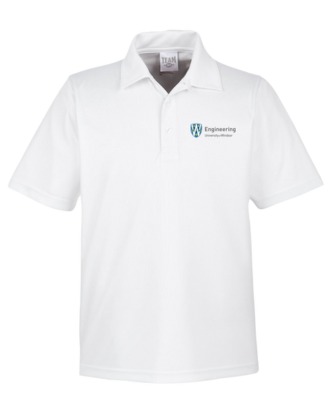 U of W Engineering Mens'  Zone Performance Polo Embroidered Logo