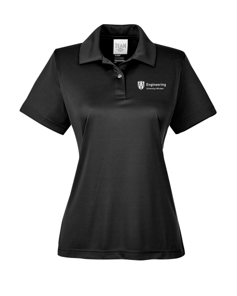 U of W Engineering Ladies' Ladies' Zone Performance Polo Embroidered Logo