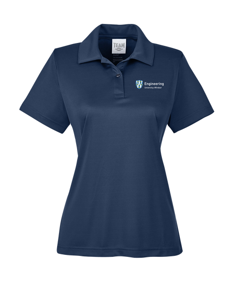 U of W Engineering Ladies' Ladies' Zone Performance Polo Embroidered Logo