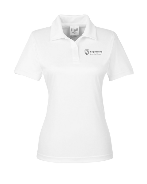U of W Engineering Ladies' Ladies' Zone Performance Polo Embroidered Logo