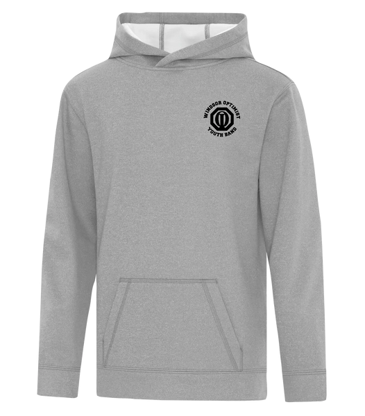 Windsor Optimist Band Youth Dri-Fit Hoodie With Embroidered Logo