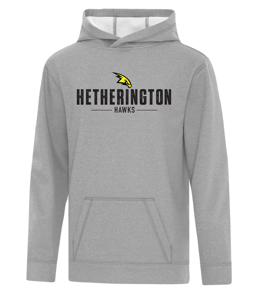 Hetherington Youth Dri-Fit Hoodie With Printed Logo