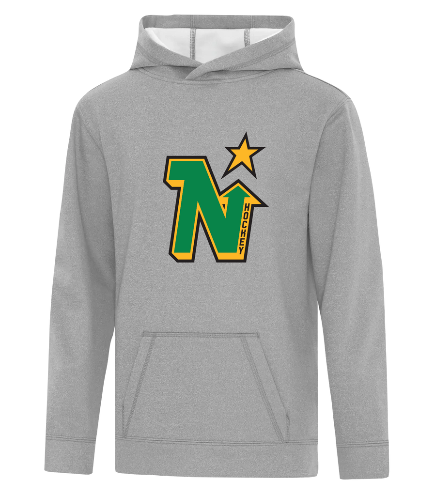 Amherstburg 'North Stars' Retro Youth Dri-Fit Hoodie With Printed