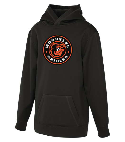 Woodslee Orioles Youth Dri-Fit Hoodie With Printed Logo