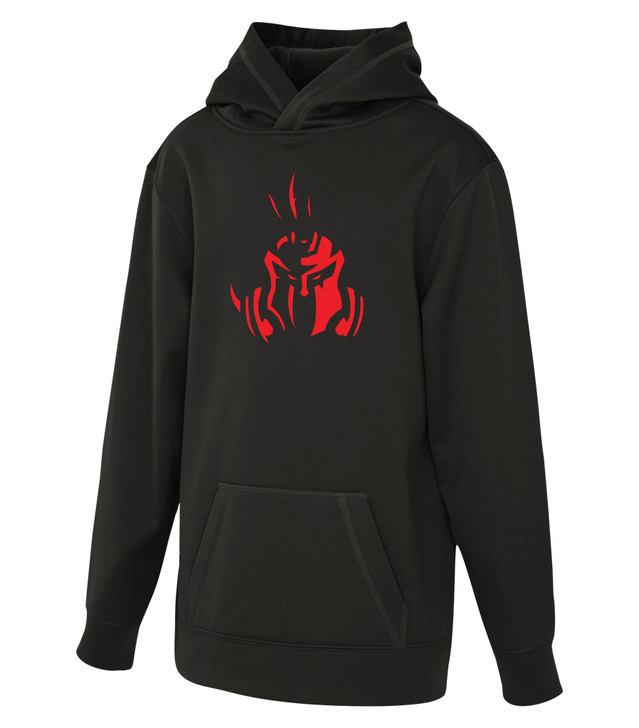 Warriors Hockey 2025 Youth Dri-Fit Hoodie With Printed Logo