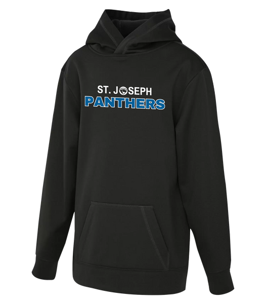 St. Joseph Youth Dri-Fit Hoodie With Embroidered Applique Logo
