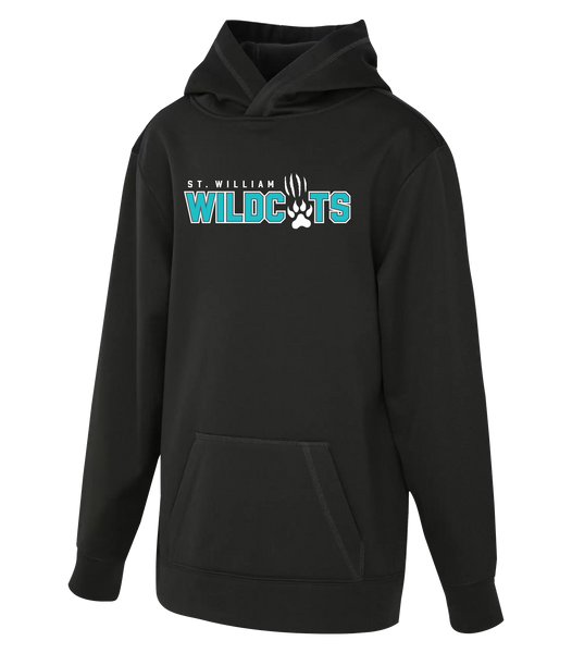 St. William Youth Dri-Fit Hoodie With Printed Logo