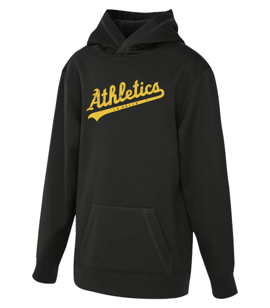 LaSalle Athletics Youth Dri-Fit Hoodie with Printed Logo