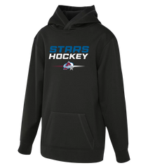 Amherstburg Stars Hockey Youth Dri-Fit Hoodie With Printed Logo