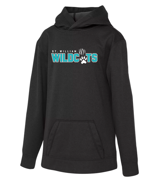 St. William Youth Dri-Fit Hoodie With Printed Logo