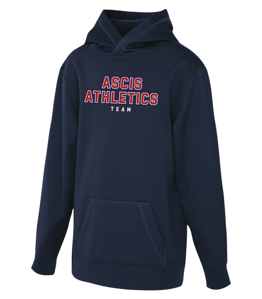 Ste. Cécile ASCIS ATHLETICS Youth Dri-Fit Hoodie With Printed Logo