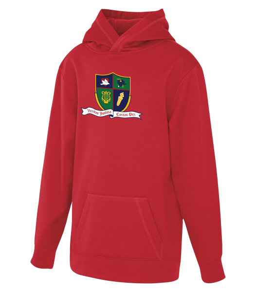 Ste. Cécile Youth Dri-Fit Hoodie With Printed Logo