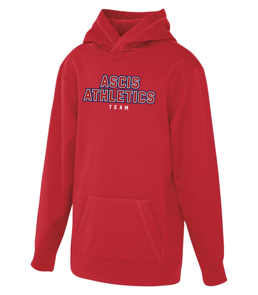 Ste. Cécile ASCIS ATHLETICS Youth Dri-Fit Hoodie With Printed Logo