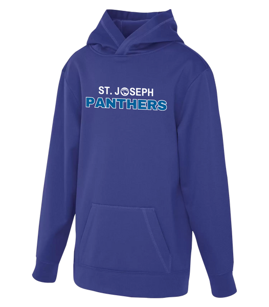 St. Joseph Youth Dri-Fit Hoodie With Embroidered Applique Logo