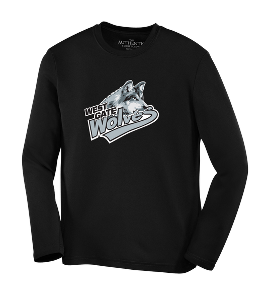 Wolves Dri-Fit Long Sleeve with Printed Logo YOUTH