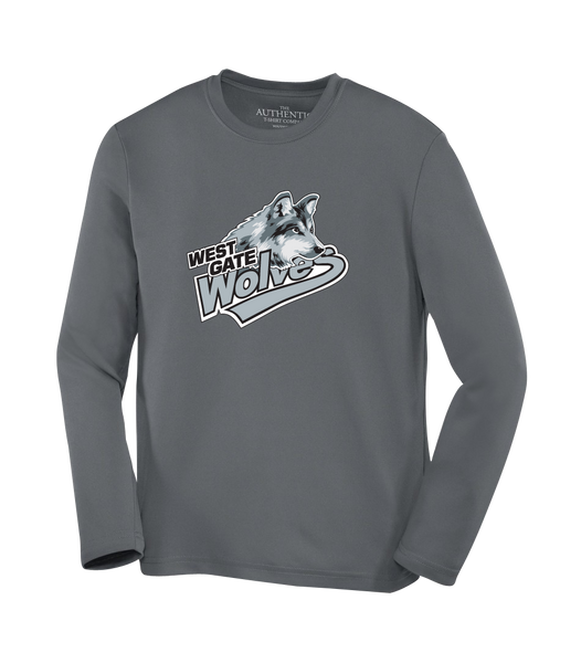 Wolves Dri-Fit Long Sleeve with Printed Logo YOUTH