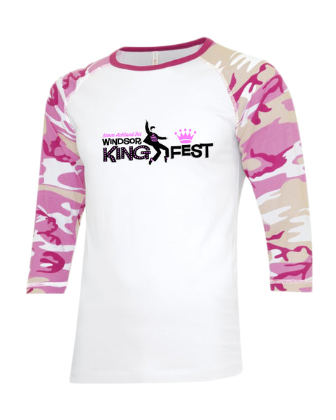 King Fest Adult Baseball Tee