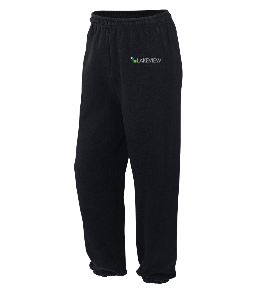 Lakeview Adult Heavy Blend Sweatpants with Printed Logo