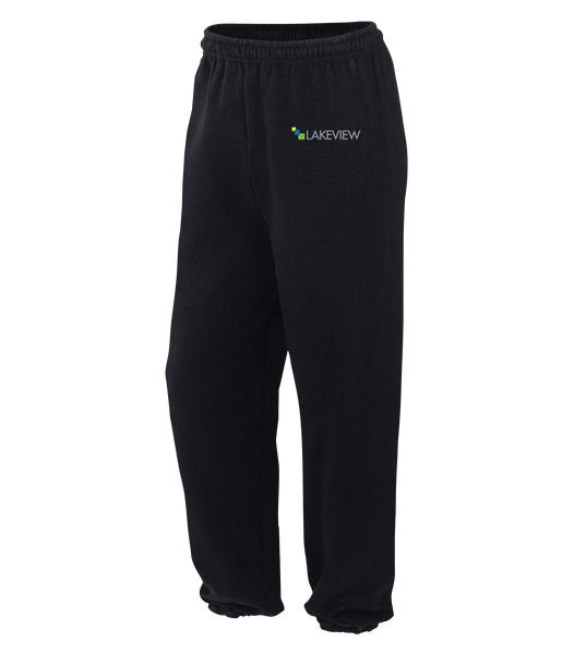 Lakeview Adult Fleece Jogger Pant with Printed Logo