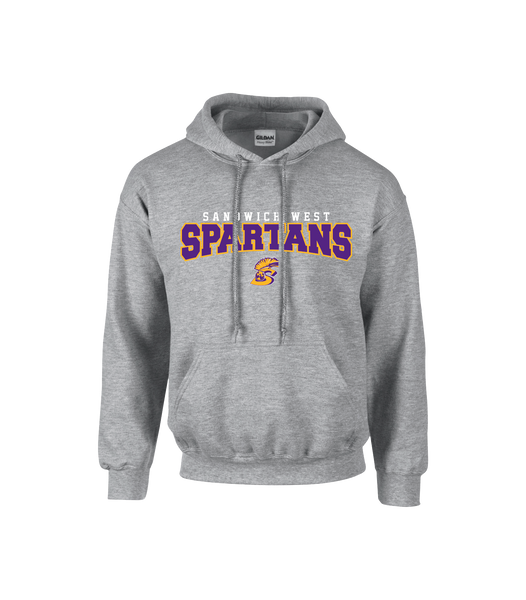 Spartans Youth Cotton Hoodie with Printed Logo