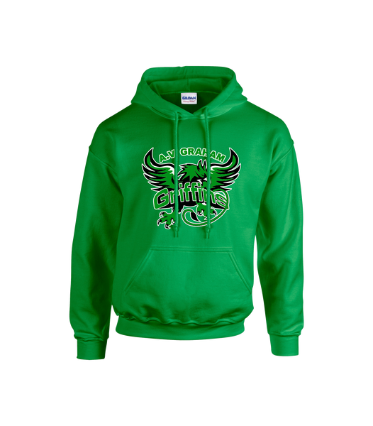 Griffins Adult Cotton Hoodie With Personalized Lower Back